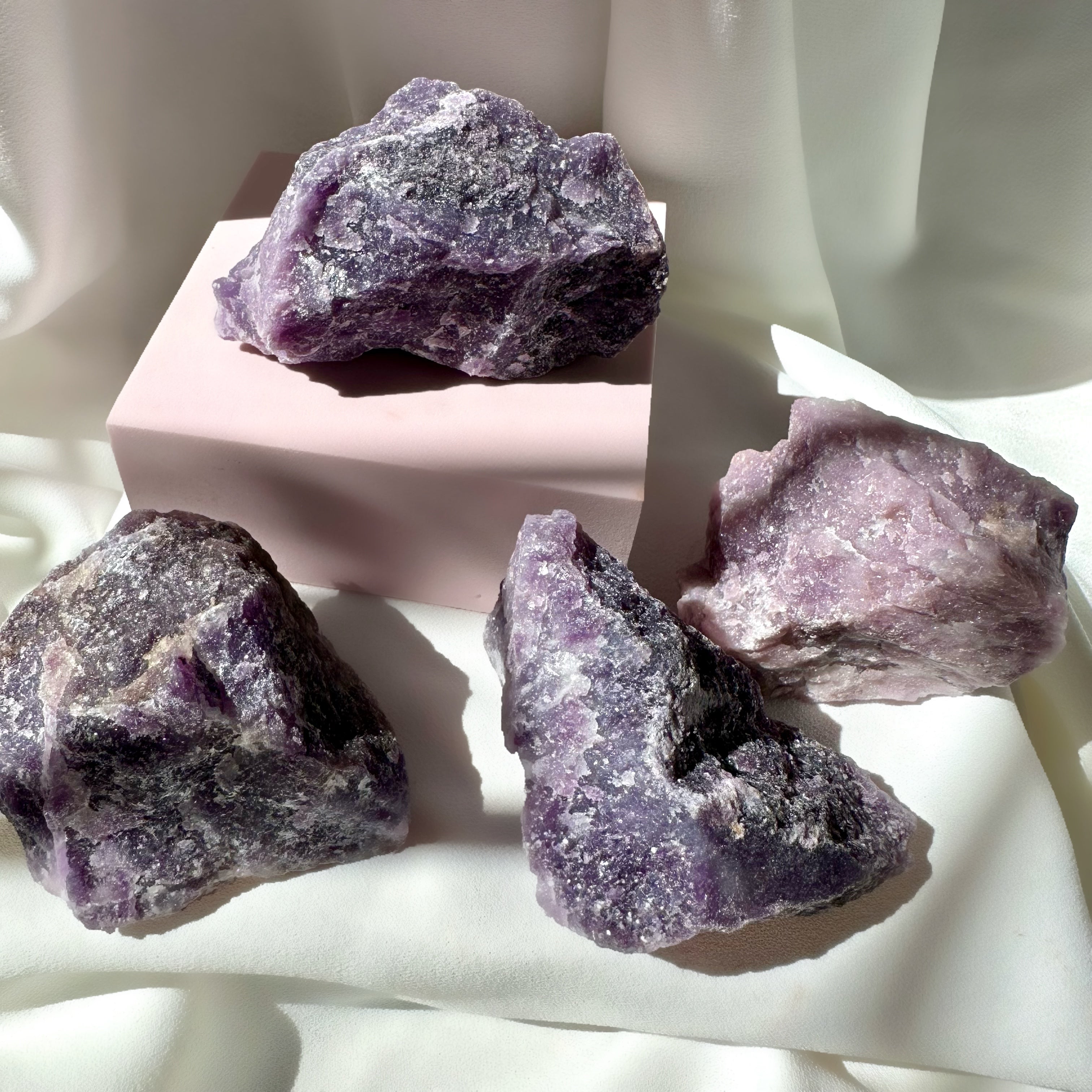 Lepidolite XL Rough Chunk