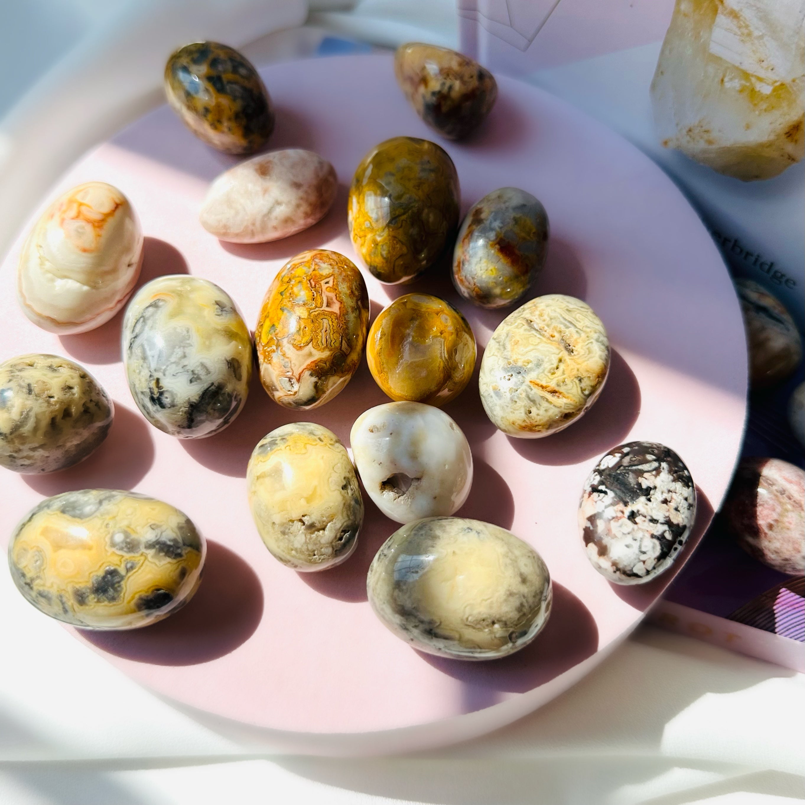 Crazy Lace Agate Tumble