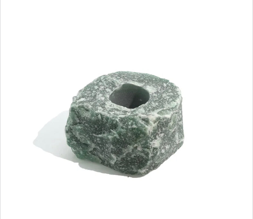 Green Aventurine Candle Holder