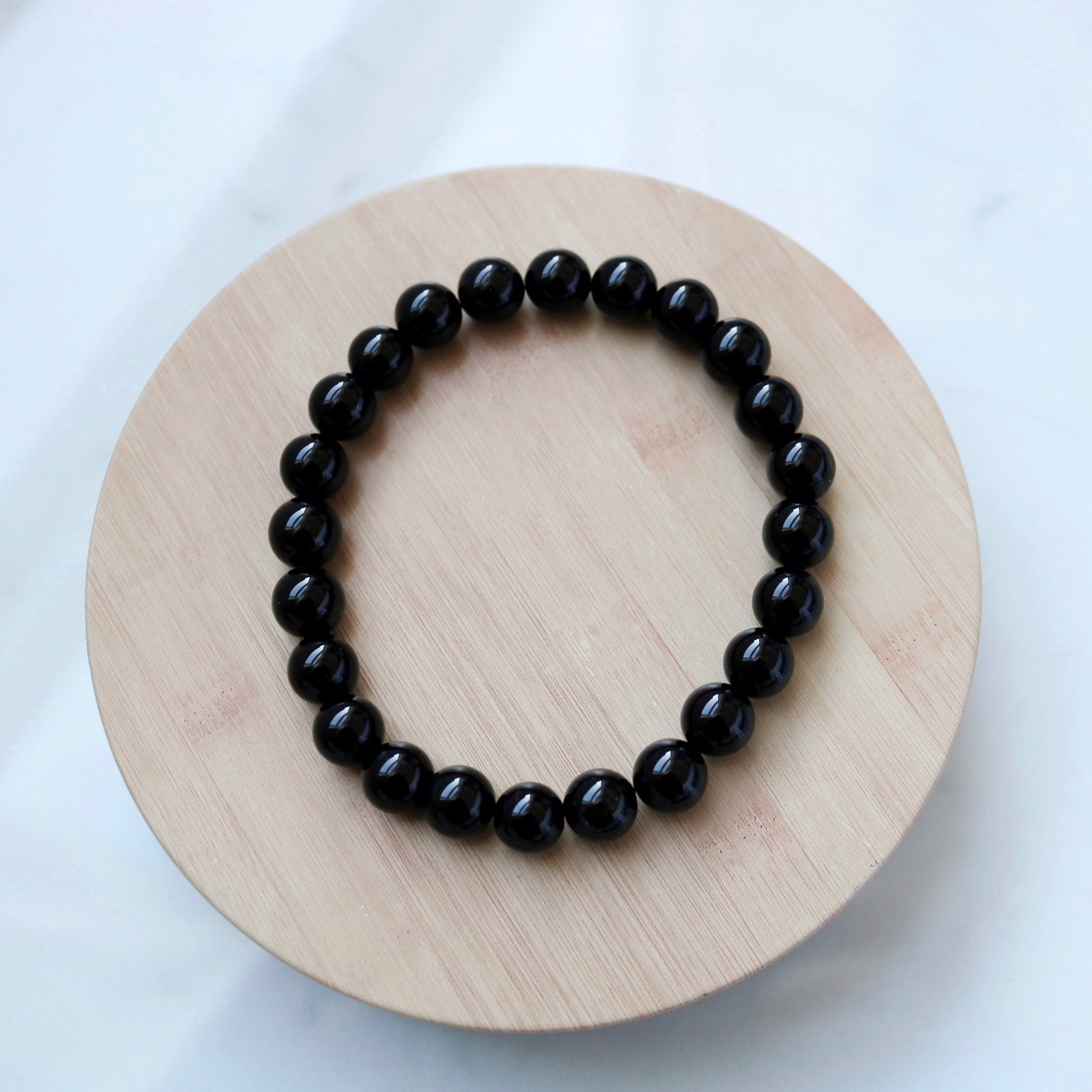 black onyx crystal bracelet 
