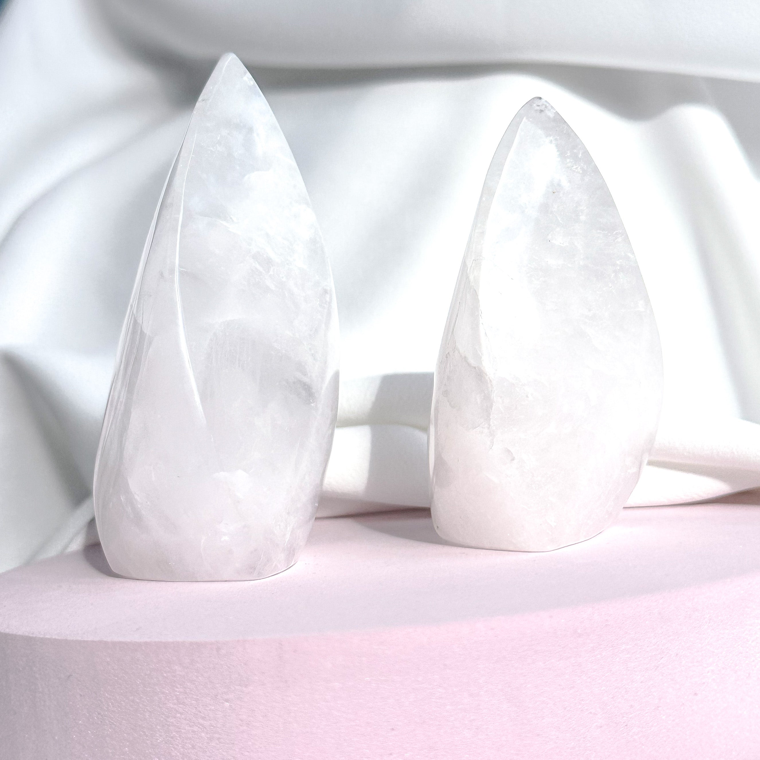 Clear Quartz Crystal Carving