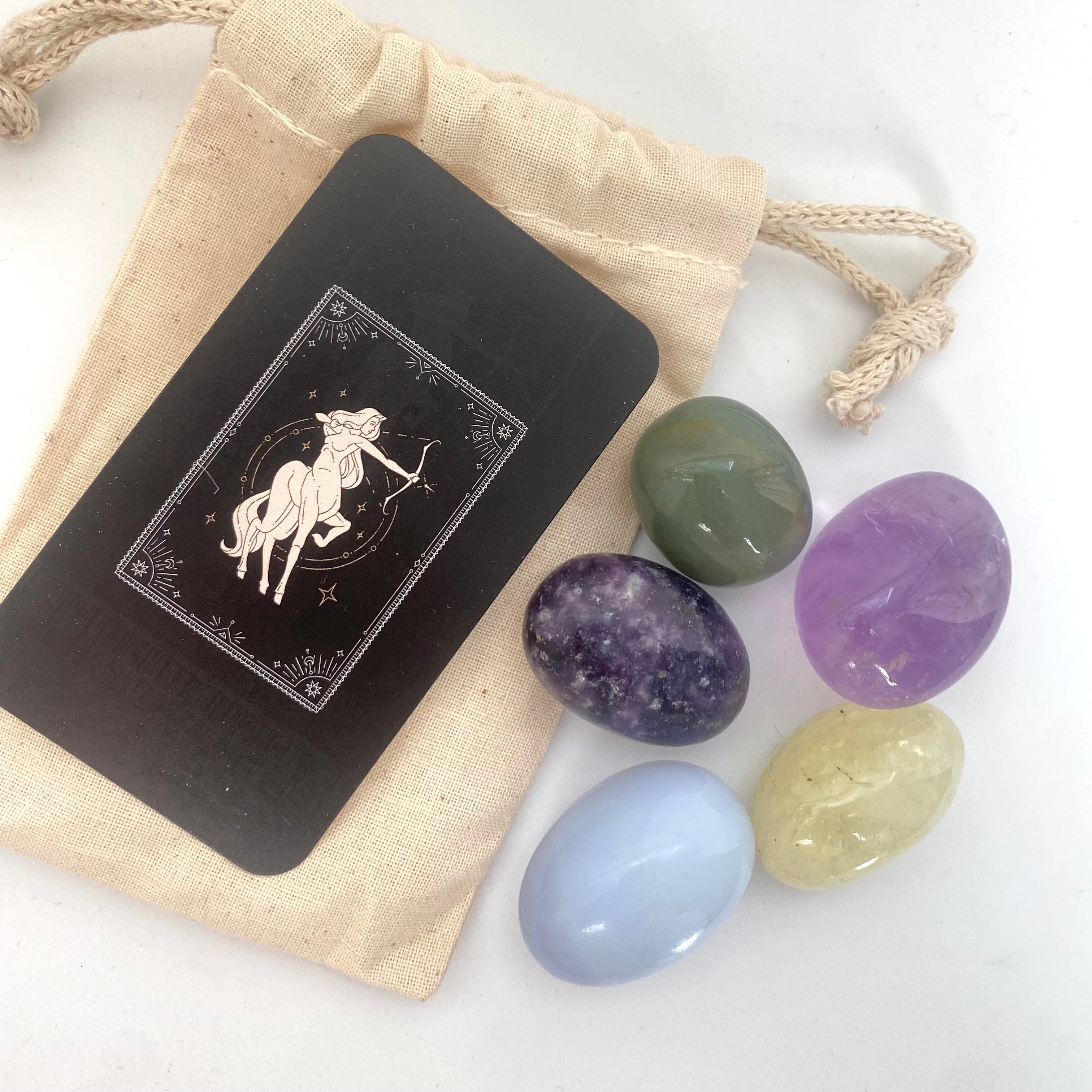 Sagittarius Zodiac Crystal Kit