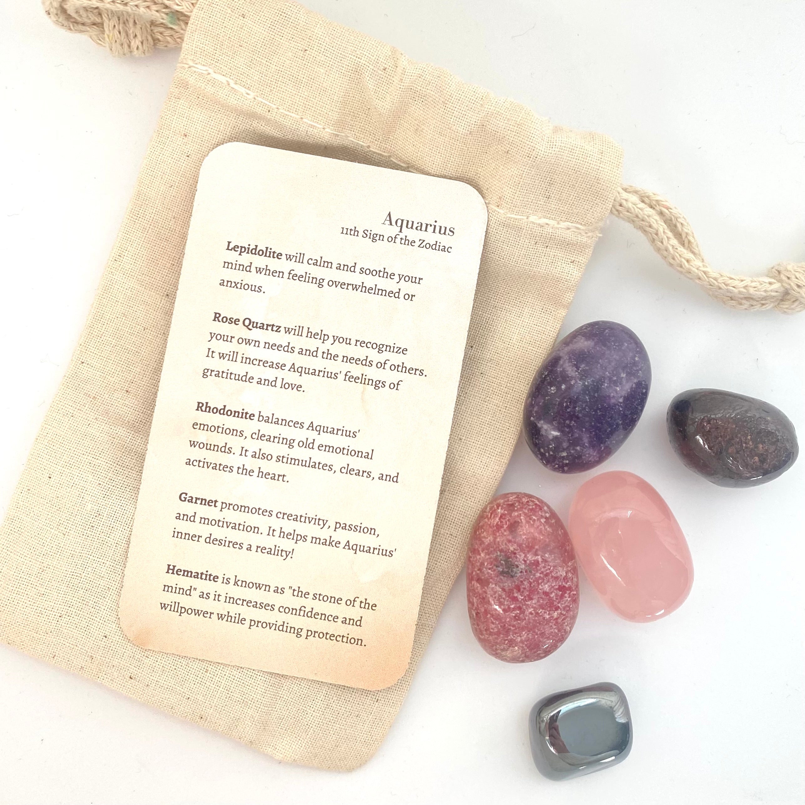 Aquarius Crystal Kit