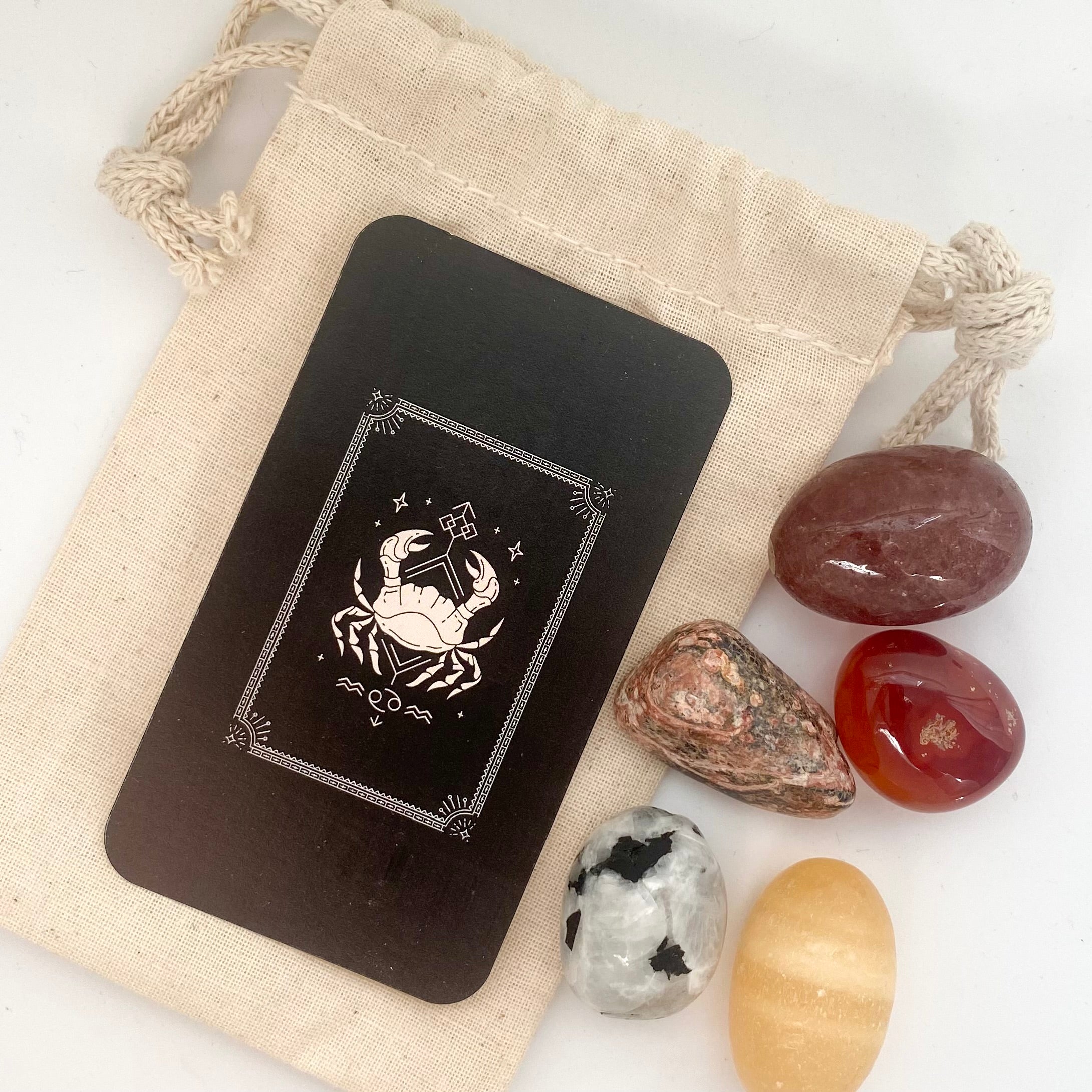 Cancer Zodiac Crystal Kit