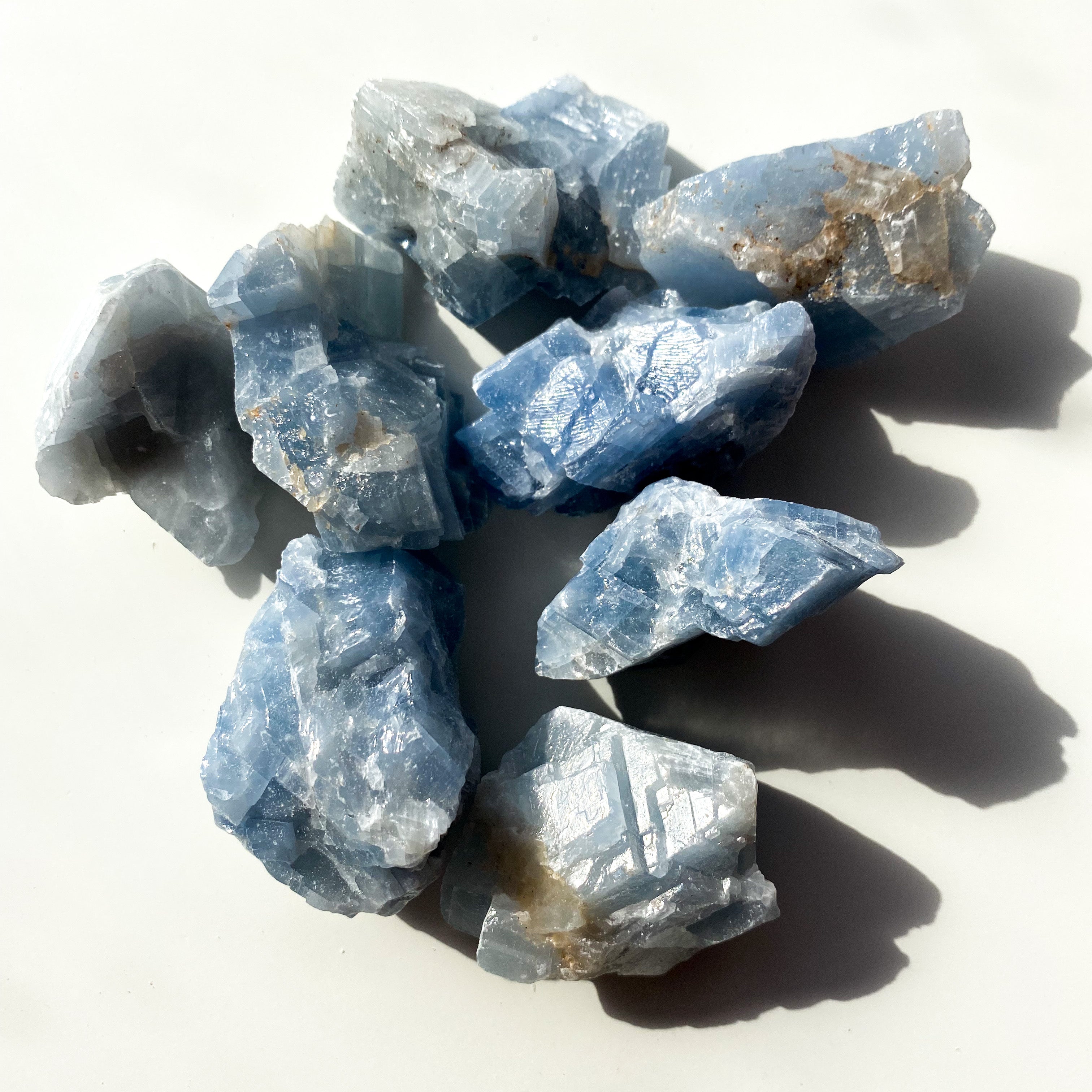 Blue Calcite Rough