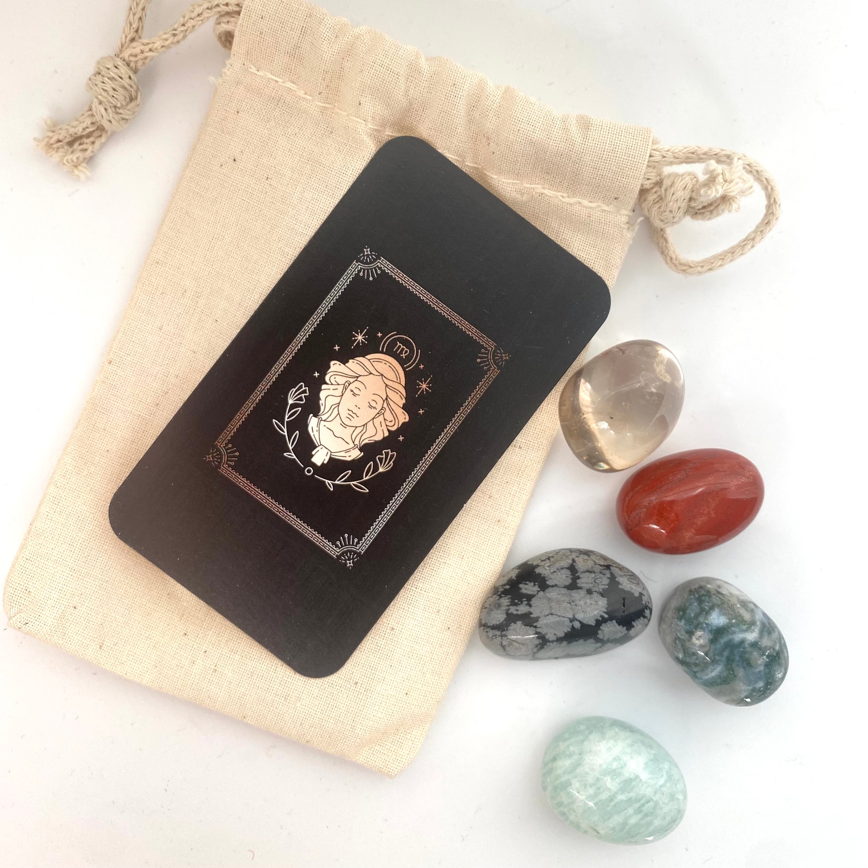 Virgo Zodiac Crystal Kit