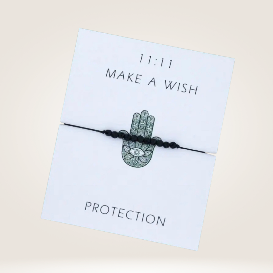 Black Tourmaline Wish Bracelet