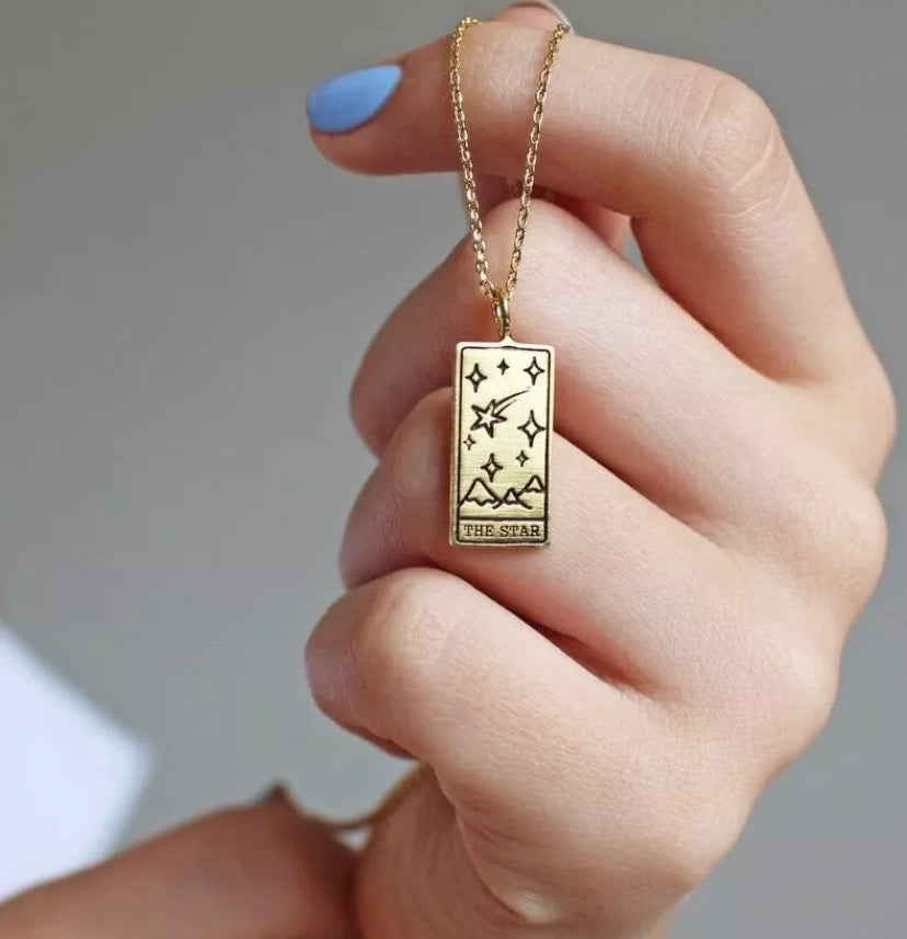 Tarot Card Necklace