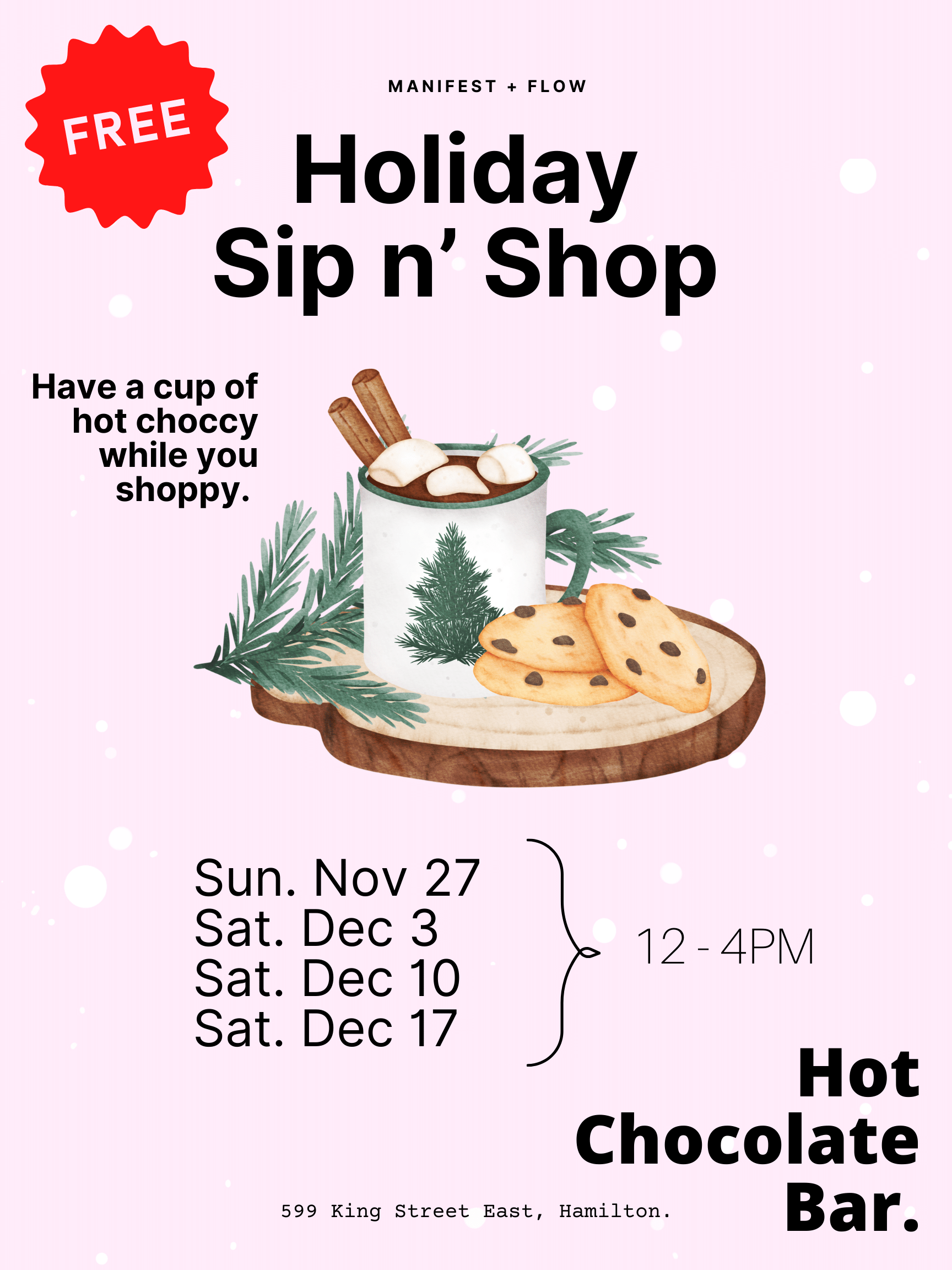 Holiday Sip n' Shop