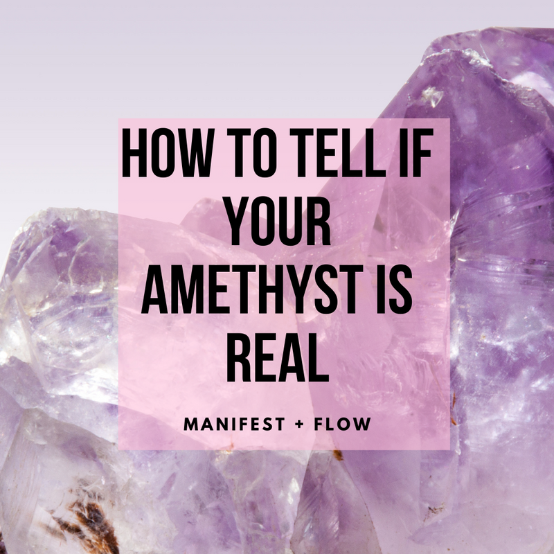How to Tell if Amethyst is Real | Manifest and Flow