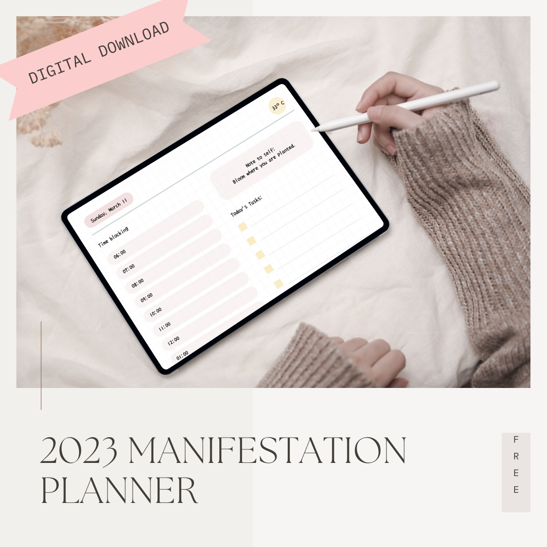 2022 Year in Review + 2023 Manifestation Planner DIGITAL download