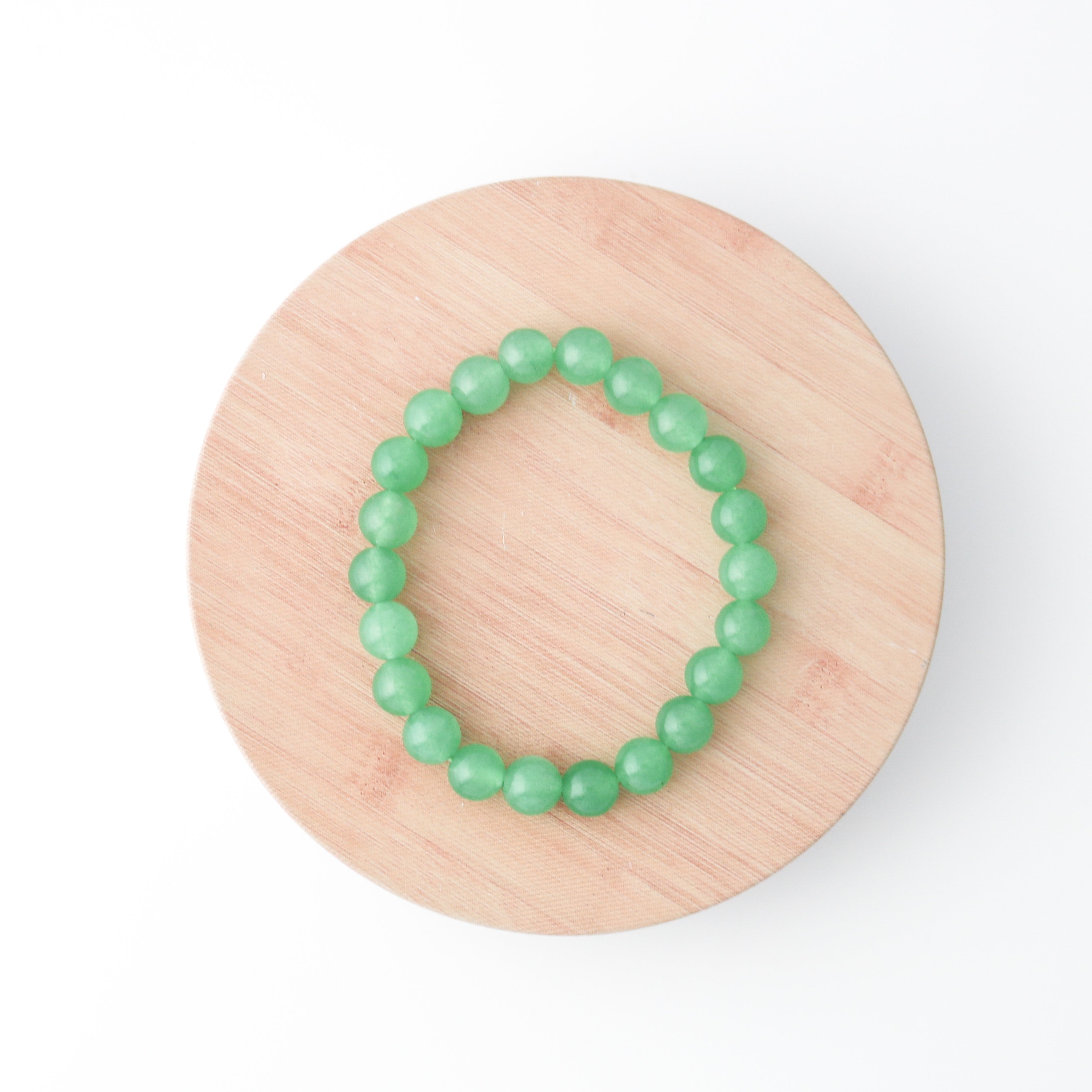 Good Luck + Good Energy: Green Aventurine Bracelet