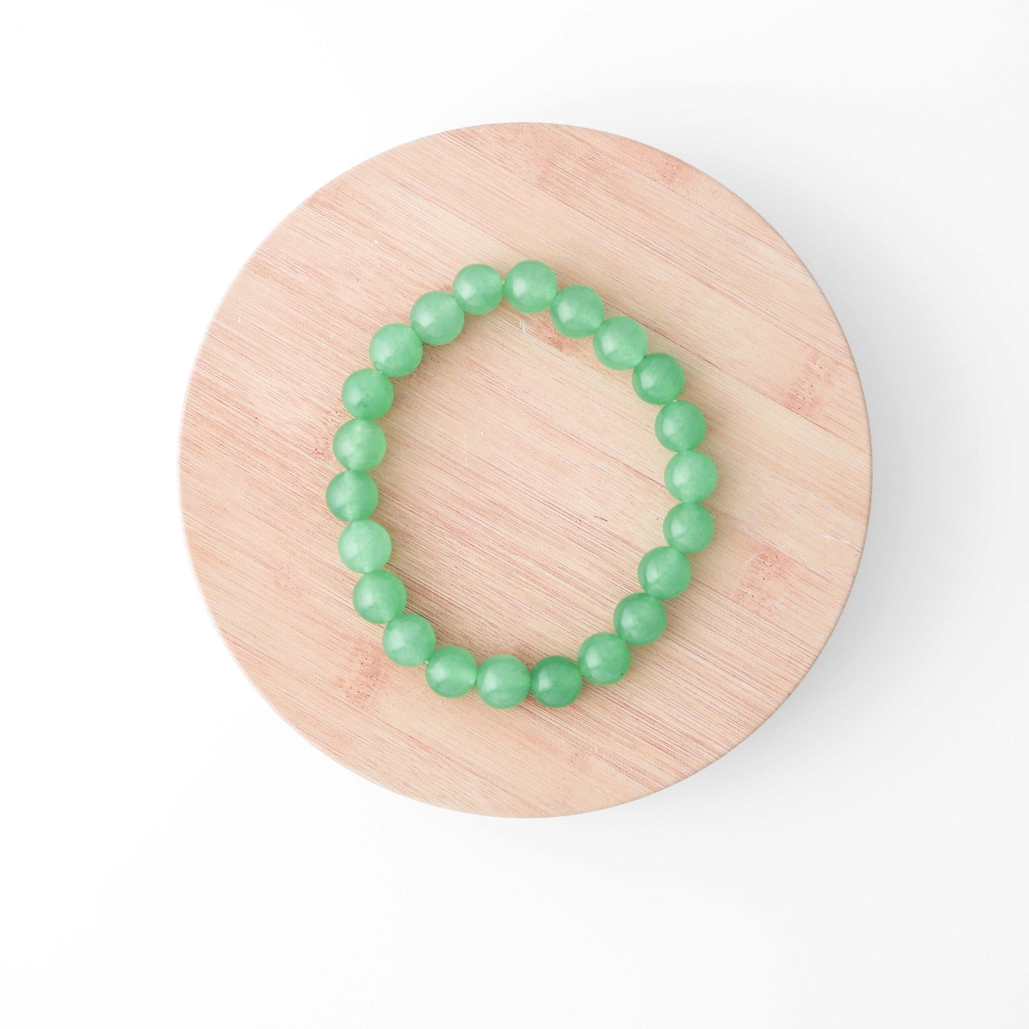Good Luck + Good Energy: Green Aventurine Bracelet